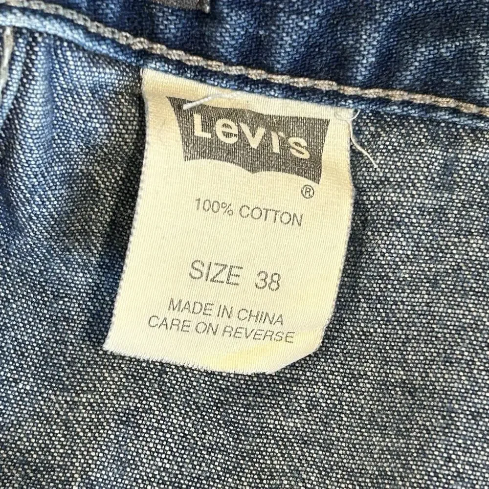Vintage Levi's Silvertab Baggy Fit Denim Shorts Men’s 38